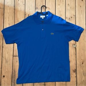 Lacoste blue polo